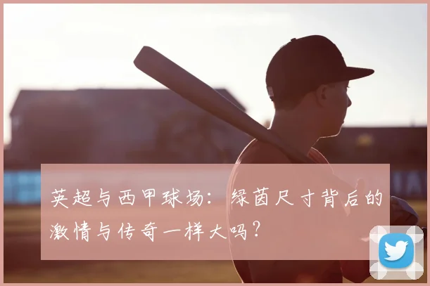 英超与西甲球场：绿茵尺寸背后的激情与传奇一样大吗？